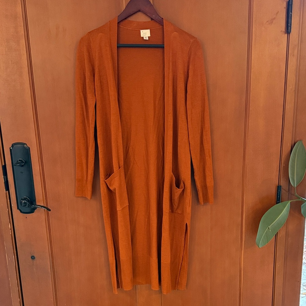 a new day Women's Rust Cardigan